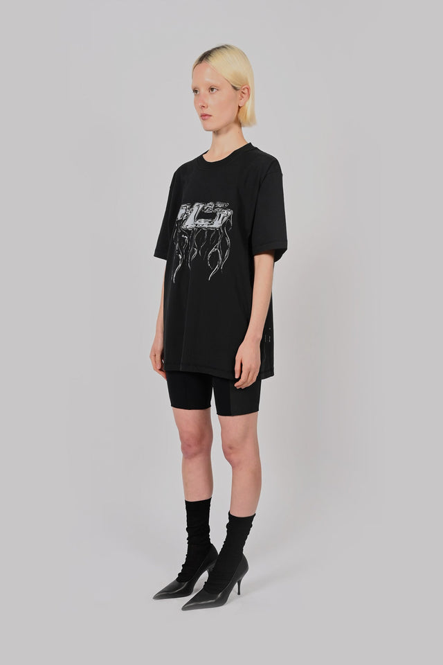 SS Metal Flame Tee  Unisex